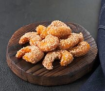 Креветки и сливочный терияки