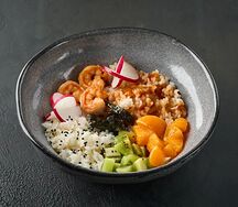 Поке с креветками