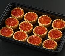 Тарталетка с икрой 24 штук