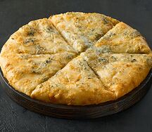 Хачапури по-мегрельски с сыром дорблю