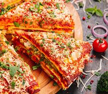 Пицца Постная вегетарианская