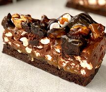 Торт шоколадный с маршмеллоу