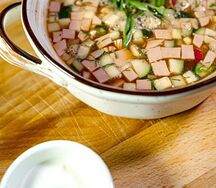 Окрошка на квасе