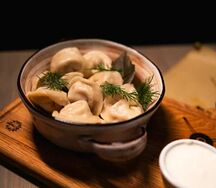 Пельмени от шефа ручной лепки