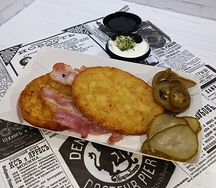 Картофельный хашбраун с беконом