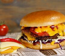 Бургер Три сыра Xl