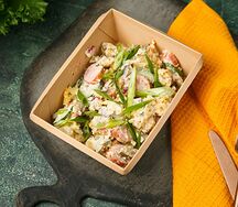 С печёным картофелем