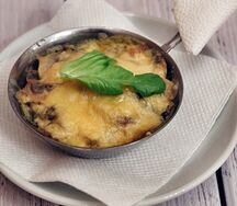 Жюльен из курицы и шампиньонов