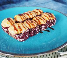 Baked roll угорь