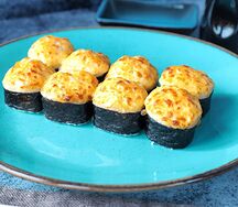 Baked roll лосось
