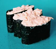 Spice nigiri Креветка