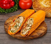 Шаурма в сырном лаваше