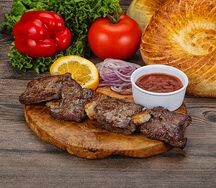 Шашлык из вырезки говяжьей