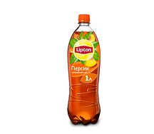 Холодный чай Lipton чёрный Персик