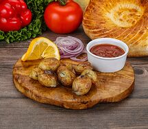 Картошка на мангале 