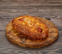 Сосиска в тесте с сыром