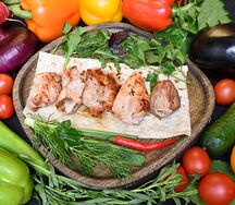Куриная грудка на мангале
