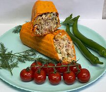 Классическая шаурма в сырном лаваше