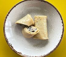 Блинчики с курочкой и грибами