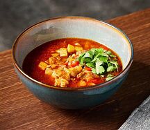 Суп овощной с мясом