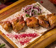 Шашлык из свиной шеи