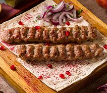 Люля-кебаб из говядины и свинины