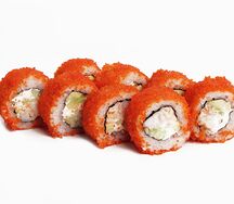 Роллы Калифорния с креветкой