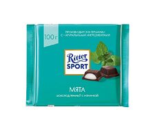 Ritter Sport Шоколад темный Мята