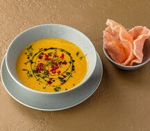 Крем-суп из лосося