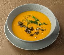 Тыквенно-кокосовый крем-суп