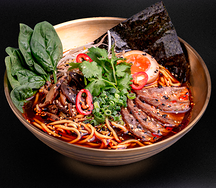 Рамен Лакса с говядиной