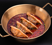 Гедза с говядиной на пару 4шт