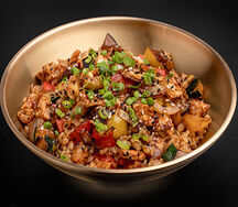 Рис кимчи с овощами