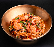 Рис кимчи с креветками