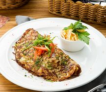 Драник с бефстроганов