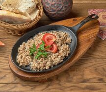 Плов с грибами