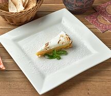 Лимонный кремовый торт