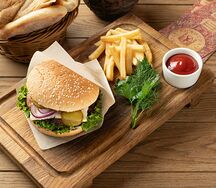 Фирменный бургер