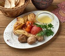 Овощи на углях