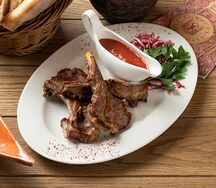 Шашлык из баранины на косточке