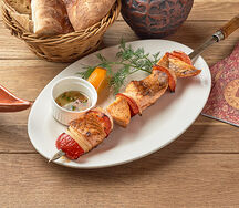 Шашлык из лосося