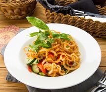 Шеф-салат из ростбифа