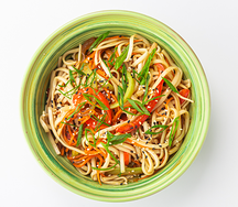 Лапша с овощами