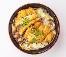 Оякодон с окунем