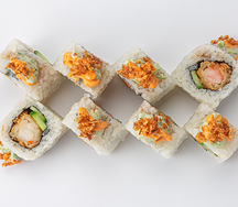 Ролл с креветками темпура