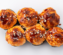 Запеченный ролл с тунцом