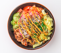 Боул с цыпленком терияки