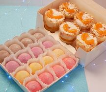 Комбо Трайфлы Наполеон с мандариновым конфитюром и набор Ассорти Моти