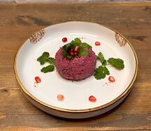 Пхали из свеклы с капустой