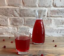 Морс клюквенный